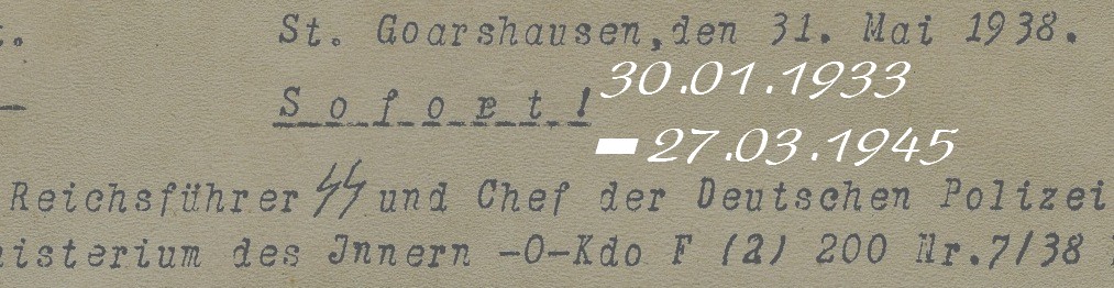 Welterod im Dritten Reich